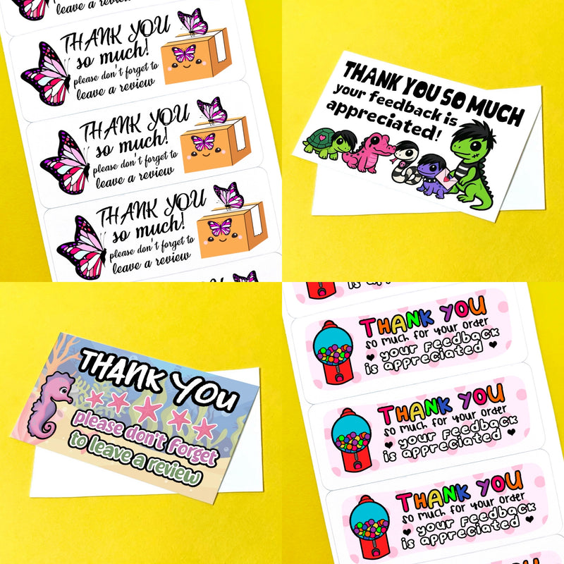 Leave a Review/Feedback Reminder