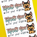 German Shepherd Stickers