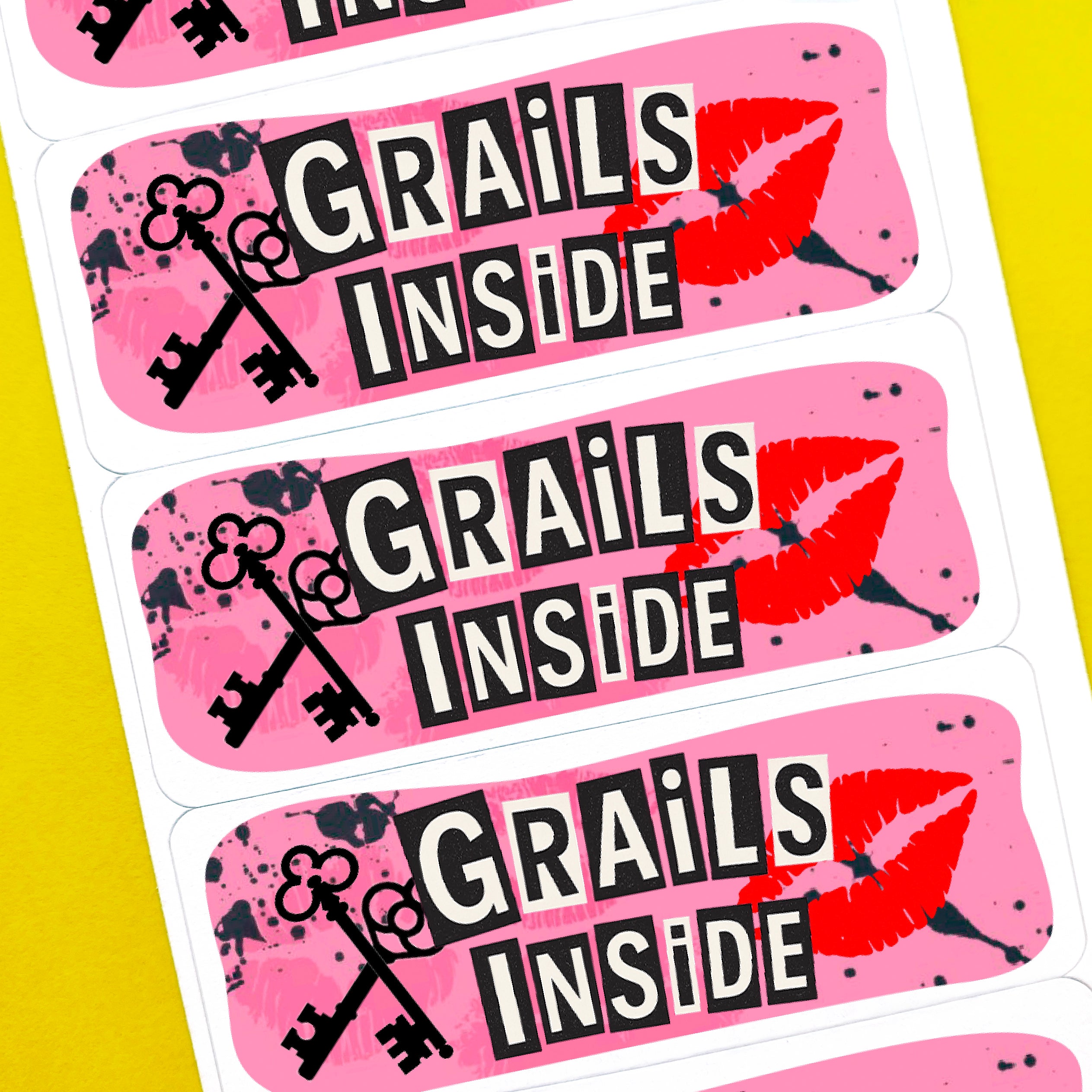 Grails Inside Stickers