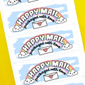 Happy Mail Rainbow Stickers