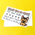 German Shepherd Thank You Note Cards