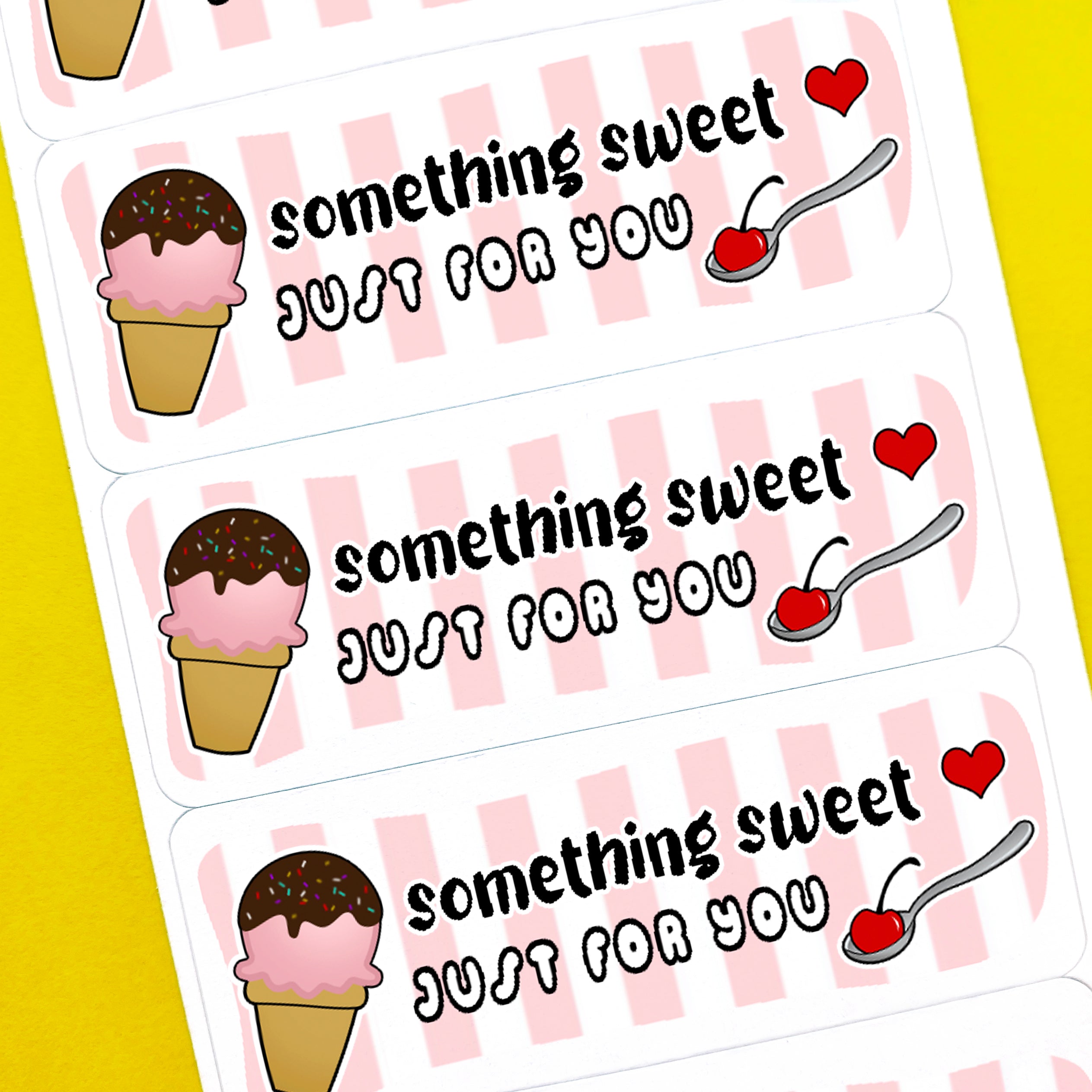 Ice Cream Happy Mail Stickers