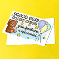 Teddy Bear Thank You Note Cards