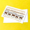 Thanks A Latte Note Cards