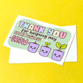 Plant Thank You Note Cards