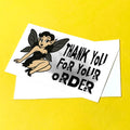 Goth Fairy Thank You Note Cards