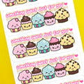 Cupcakes Happy Mail Stickers