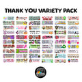 Thank You For Your Order Variety Pack
