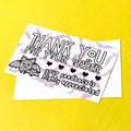 Bat Thank You Note Cards