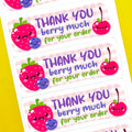 Thank You Berry Much Stickers