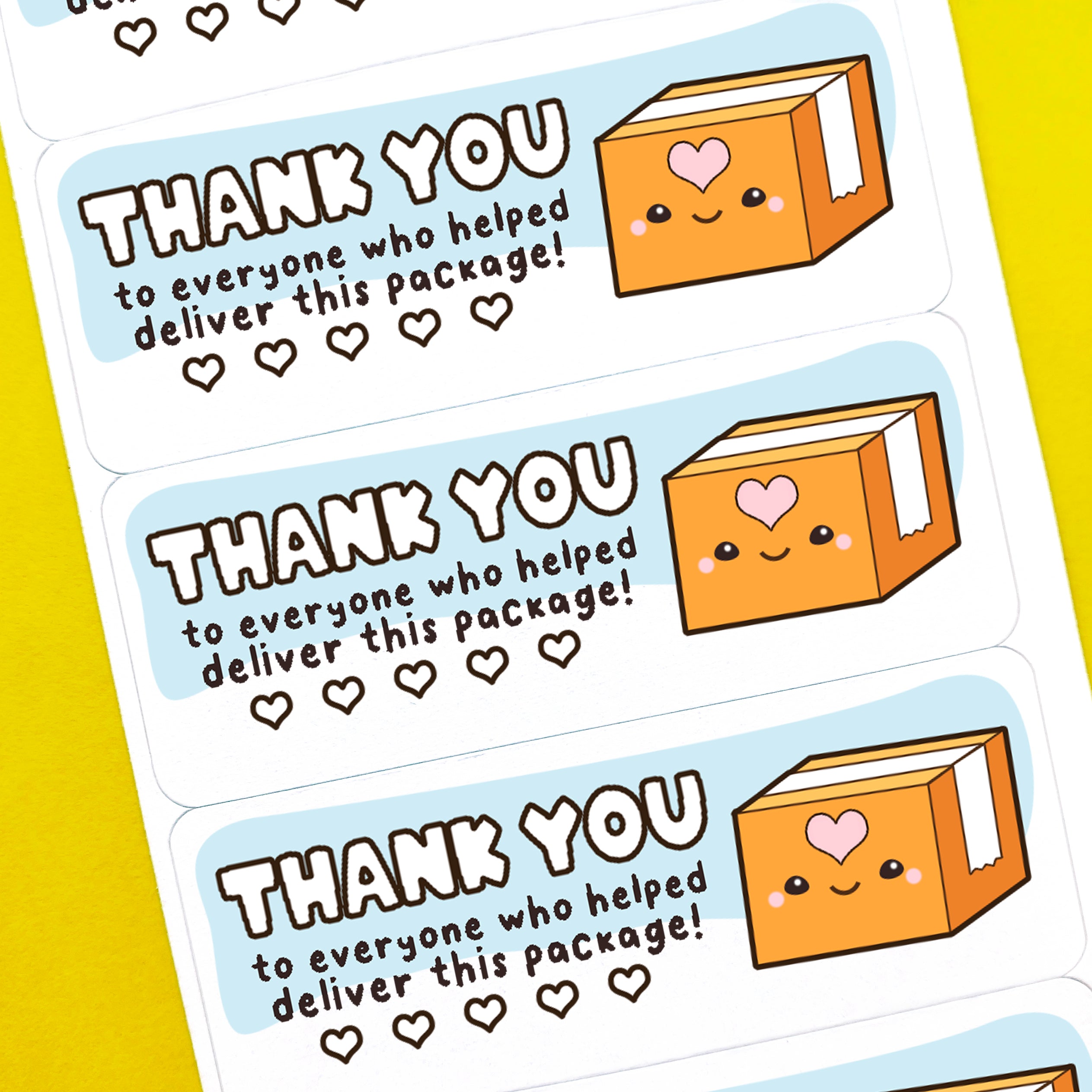 Thank You Mail Carrier Stickers