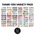 Thank You For Your Order Variety Pack
